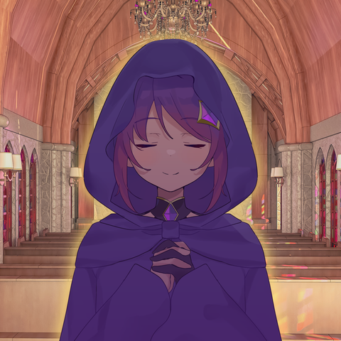 Starry surrounded by hearts with a big smile on their face.